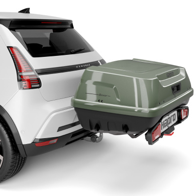  Автомобильный бокс на фаркоп Hapro Boxer M 340 Sage Green, зеленый компании RackWorld